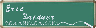Eric Waidner Visitenkarte
